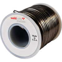 Common Solder, Lead-Free, 95% Tin 5% Antimony, Solid Core, 0.09375" Dia. Les Distributions ICE