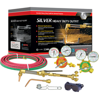 Silver Heavy-Duty Welding & Cutting Outfi ts, 3/4" Cut, 1/2" Weld Les Distributions ICE
