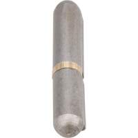 Weld-On Hinge, 0.315" Dia. x 1.575" L, Mild Steel w/Fixed Steel Pin Les Distributions ICE