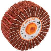 Two-In-One Turbo Drums, 4-1/2" Dia. x 2" W, 5/8"-11 Arbor, 60 Grit Les Distributions ICE