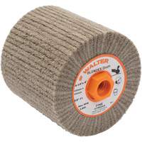 ALLSTEEL Blendex Surface Conditioning Drum, 4-1/4" Dia. x 4" W, 5/8"-11 Arbor, Fine Grit Les Distributions ICE