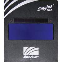 ArcOne&reg; Singles&reg; High Definition Auto-Darkening Welding Lens, 5" W x 4" H Viewing Area, For Use With ArcOne&reg; Les Distributions ICE