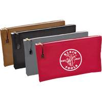Poches &agrave; fermeture &agrave; glissi&egrave;re pour outils, paquet de 4, Porte-outil, Toile, 1 Poches Les Distributions ICE