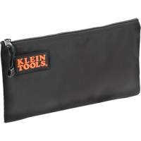 Pochette pour outils avec fermeture &agrave; glissi&egrave;re, Nylon balistique, 1 pochettes, Noir Les Distributions ICE