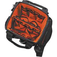 Fourretout Tradesman Pro, Nylon balistique, 40 pochettes, Noir/Orange Les Distributions ICE