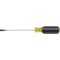 Tournevis d'&eacute;b&eacute;niste pointe plate, Tige de 1/4", Ronde, 10-11/32" lo, Prise en Coussin&eacute;e Les Distributions ICE