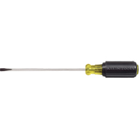 Tournevis d'&eacute;b&eacute;niste pointe plate, Tige de 3/16", Ronde, 9-3/4" lo, Prise en Coussin&eacute;e Les Distributions ICE