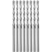 8-Piece Guidepoint Spiral Saw Bit with 1/8" Diameter, 1/8", 3/4" Flute Les Distributions ICE