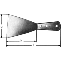Couteaux &agrave; mastiquer & spatules Les Distributions ICE