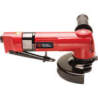 Angle Wheel Grinder, 4-1/2" Wheel, 1/4" NPT Inlet, 12000 RPM Les Distributions ICE