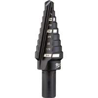 Foret &eacute;tag&eacute; no 3, 1/4" - 3/4", Incr&eacute;ments de 1/16", Acier rapide Les Distributions ICE