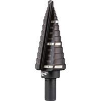 Foret &eacute;tag&eacute; no 8, 1/2" - 1", Incr&eacute;ments de 1/16", Acier rapide Les Distributions ICE