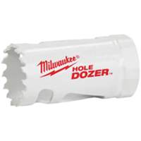 Scie-cloche Hole Dozer avec arbre, 1-1/4", Profondeur de la coupe 1-5/8", Bim&eacute;tal Les Distributions ICE