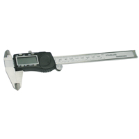 Digital Fractional Caliper, 0.005" (0.01 mm) Resolution, 0" - 6" ( 0 mm - 150 mm) Range Les Distributions ICE