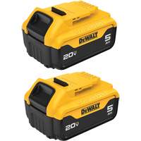 Max XR&reg; Premium Battery Pack, Lithium-Ion, 20 V, 5 A Les Distributions ICE