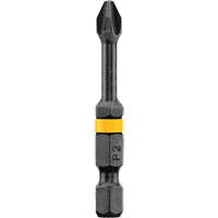 Embout Impact Ready no 2 Phillips 2' de Dewalt, Phillips, Embout #2, Prise 1/4", Longueur 2" Les Distributions ICE