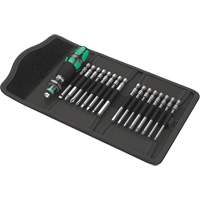 Kraftform Kompakt 60 Screwdriver & Bit Set 17-PC, 6-3/32" L, Plastic Handle Les Distributions ICE