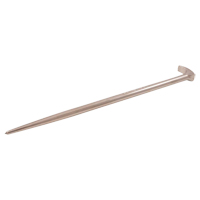 Rolling Head Pry Bar, 1-1/2" W x 11" L Les Distributions ICE