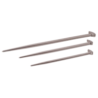 Rolling Head Pry Bar Set, 3 Pcs. Les Distributions ICE