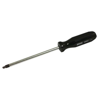 Tournevis &agrave; pointe carr&eacute;e, Tige de #4, Ronde, 9-3/4" lo, Prise en Plastique Les Distributions ICE