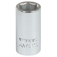 Socket, 5/16", 1/4" Drive, 6 Points Les Distributions ICE