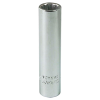 Socket, 5/16", 1/4" Drive, 12 Points Les Distributions ICE