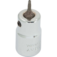 Douille &agrave; embout, Torx, T7 x 2-1/8" lo, Prise 3/8" Les Distributions ICE