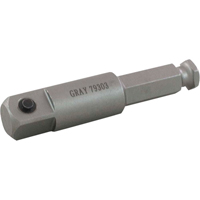 Rallonge hexagonale m&acirc;le, Prise 1/2", 2-1/5" lo Les Distributions ICE