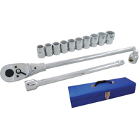 Socket & Attachment Set, 15 Pcs, 3/4" Drive Size Les Distributions ICE