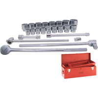 Jeu de douilles et accessoires, 24 Mcx, Prise de 1" Les Distributions ICE