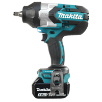 Cordless High Torque Impact Wrench Kit, 18 V, 1/2" Socket Les Distributions ICE