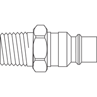 Ultraflo Interchange Plugs, 1/4" Les Distributions ICE
