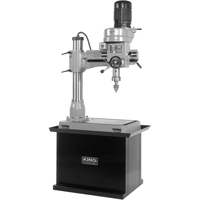 Perceuse-Fraiseuse Radiale, 1/2" Mandrin, 5 Vitesse(s), 21-5/8" la X 19-5/8" lo, #3 Morse Les Distributions ICE