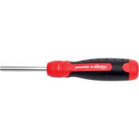 Ratcheting Tamperproof Screwdriver, 8-1/2" L, Cushion Grip Handle Les Distributions ICE