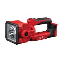 M18 Search Light, LED, 1250 Lumens, 7 Hrs. Run Time, Rechargeable Battery, Plastic Les Distributions ICE