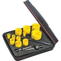Trousse de scies-cloches industrielles, 14 morcea Les Distributions ICE