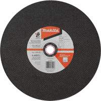 Abrasive Cut-Off Wheel, 14" x 3/32", 1" Arbor, Type 1, Aluminum Oxide, 4400 RPM Les Distributions ICE