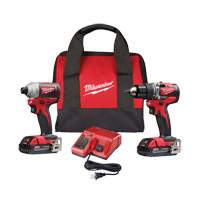 M18 2-Tool Combo Kit, Lithium-Ion, 18 V Les Distributions ICE