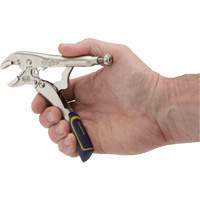 Pince-&eacute;tau avec coupe-fil Fast Release, Longueur 5", M&acirc;choire courb&eacute;e Les Distributions ICE
