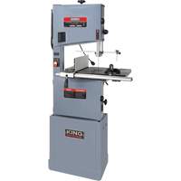 Scie &agrave; ruban &agrave; deux vitesses de 14" pour le bois, Vertical, 120 V, 1476 pi²/min/3280 pi²/min Les Distributions ICE
