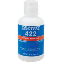 Adh&eacute;sif instantan&eacute; 422 Super Bonder, Transparent, Bouteille, 16 oz Les Distributions ICE