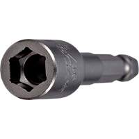 Nutsetter, 1/4" Tip, 1/4" Drive, 2-9/16" L, Non-Magnetic Les Distributions ICE