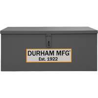Coffre &agrave; outils de chantier pour soudeur, 30-11/16" x 17-3/8" x 12-3/16", Acier, Gris Les Distributions ICE