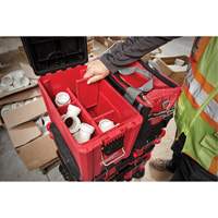 Coffre &agrave; outils compact Packout, 10" x 16-1/5" x 13", Noir/Rouge Les Distributions ICE