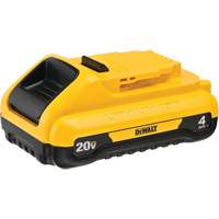 Max* Compact Battery Pack, Lithium-Ion, 20 V, 4 Ah Les Distributions ICE