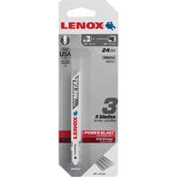 Lame de scie sauteuse pour coupe de m&eacute;tal, Bim&eacute;tal, Tige en T, 3-5/8" lo, 6 dents par pouce Les Distributions ICE