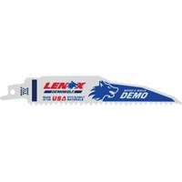 Lame de scie alternative pour d&eacute;molitions, Bim&eacute;tal, 6 Dents par pouce, 6" lo x 1" la Les Distributions ICE