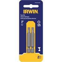 Embouts pour outils &eacute;lectriques, Torx, Embout T-20, Prise 1/4", Longueur 2" Les Distributions ICE