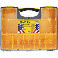 Organisateur profond pour professionnel, 17-1/2" la x 4-1/2" p x 14" h, Noir/Jaune Les Distributions ICE