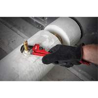 Cl&eacute; &agrave; tuyau, Cap des m&acirc;choires 3/4", Longueur 6", Fini Rev&ecirc;tement en poudre Les Distributions ICE
